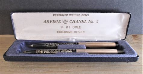 chanel 5 pen set|chanel no 5 14k gold.